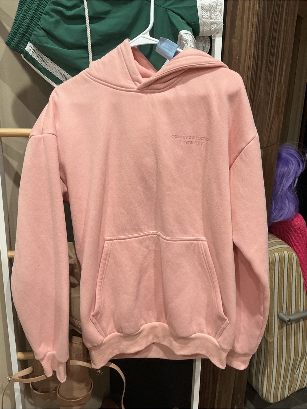 Comfort Collection Pink Hoodie - Unbranded